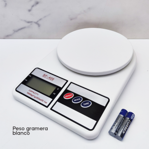 Peso Gramera Blanco